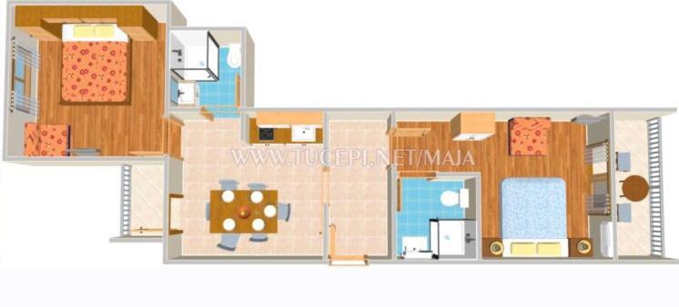 Apartments Maja Tučepi Екстериор снимка